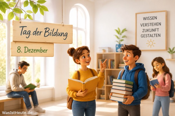 Tag der Bildung ist am 8. Dezember: Aktionstag für Lernen und Chancengleichheit