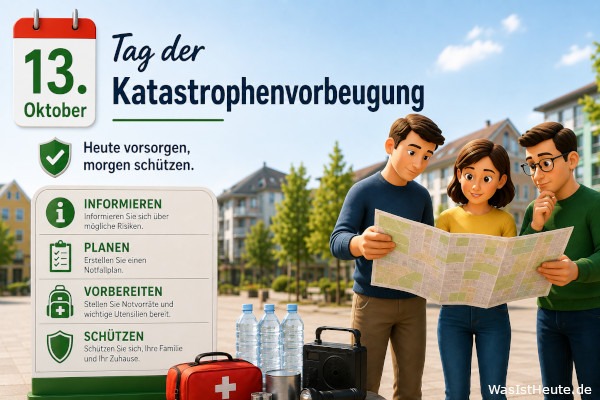 Tag der Katastrophenvorbeugung ist am 13. Oktober: Schutz vor Risiken und Folgen
