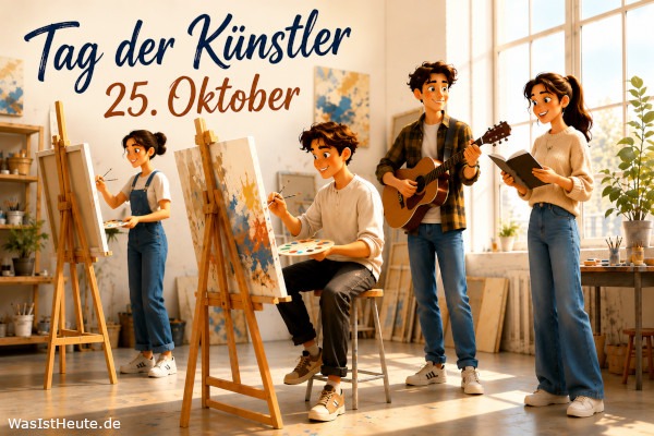 Tag der Künstler ist am 25. Oktober: Internationaler Ehrentag für Kunstschaffende
