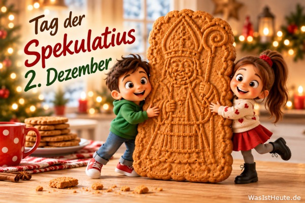 Tag der Spekulatius ist am 2. Dezember: Würziges Gebäck im Advent