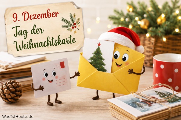 Tag der Weihnachtskarte ist am 9. Dezember: Tradition rund um festliche Grüße