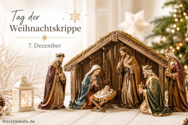 Tag der Weihnachtskrippe ist am 7. Dezember: Brauch mit langer Tradition