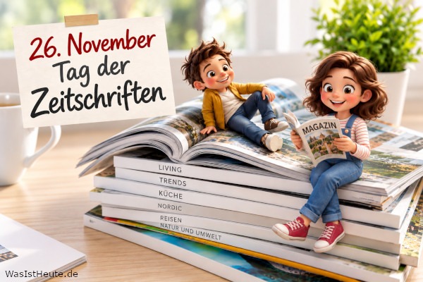 Tag der Zeitschriften ist am 26. November: Gedruckte Seiten mit Geschichte