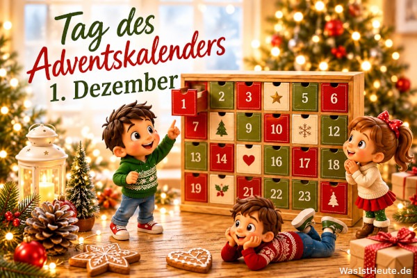 Tag des Adventskalenders ist am 1. Dezember: Beginn der vorweihnachtlichen Zeit