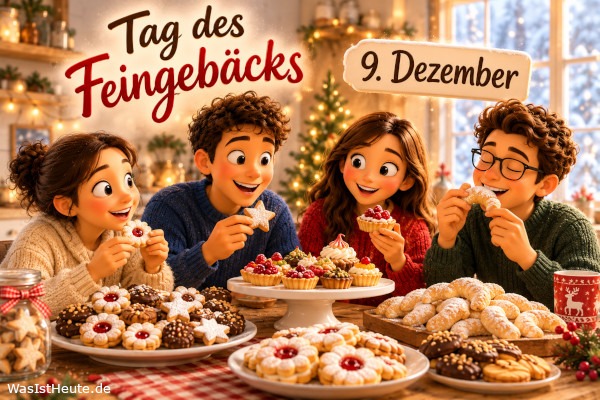 Tag des Feingebäcks ist am 9. Dezember: Süße Backwaren im Mittelpunkt