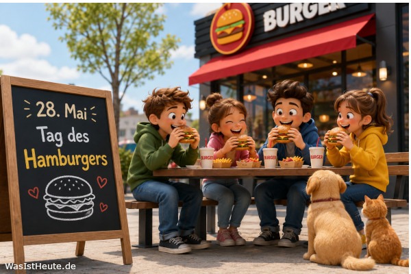 Tag des Hamburgers ist am 28. Mai: Beliebter Fast-Food-Tag