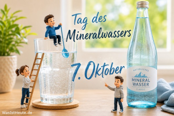 Tag des Mineralwassers ist am 7. Oktober: Herkunft und Brauchtum rund um Wasser