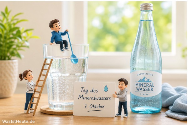Tag des Mineralwassers ist am 7. Oktober: Herkunft und Brauchtum rund um Wasser