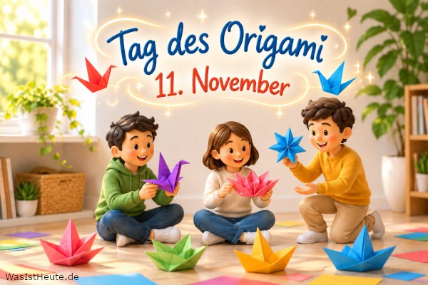 Tag des Origami ist am 11. November: Gefaltete Papierkunst aus Japan