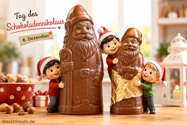 Tag des Schokoladennikolaus ist am 6. Dezember: Süße Figuren zum Nikolaustag