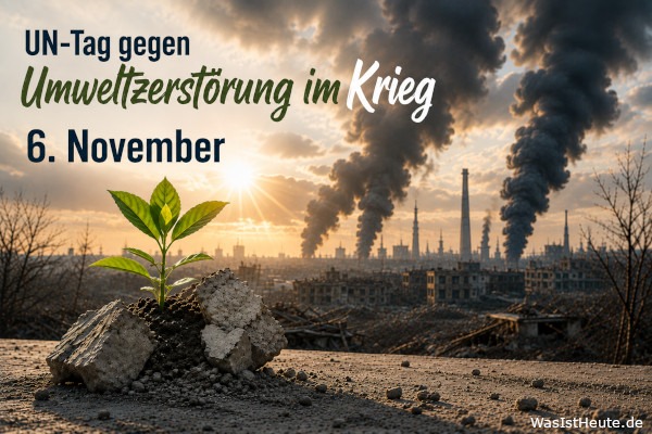 UN-Tag gegen Umweltzerstörung im Krieg ist am 6. November: Schäden für Natur und Menschen
