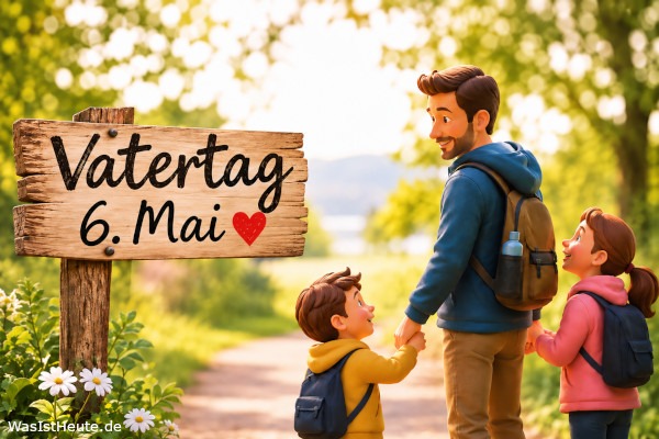 Vatertag ist am 6. Mai 2027: Brauchtum zwischen Familie und Ausflug