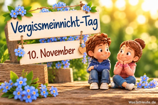 Vergissmeinnicht-Tag ist am 10. November: Erinnerung und Verbundenheit im Mittelpunkt
