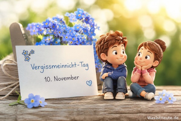 Vergissmeinnicht-Tag ist am 10. November: Erinnerung und Verbundenheit im Mittelpunkt
