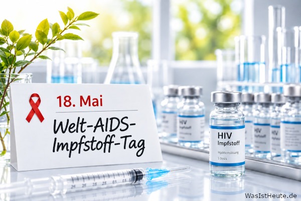 Welt-AIDS-Impfstoff-Tag ist am 18. Mai: Forschung für HIV-Impfstoff im Fokus