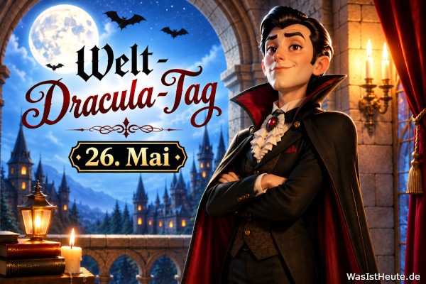 Welt-Dracula-Tag ist am 26. Mai: Erinnerung an den berühmten Vampirgrafen