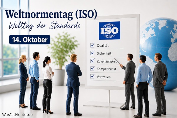 Weltnormentag (ISO) (Welttag der Standards) ist am 14. Oktober: Internationale Regeln für Technik und Alltag