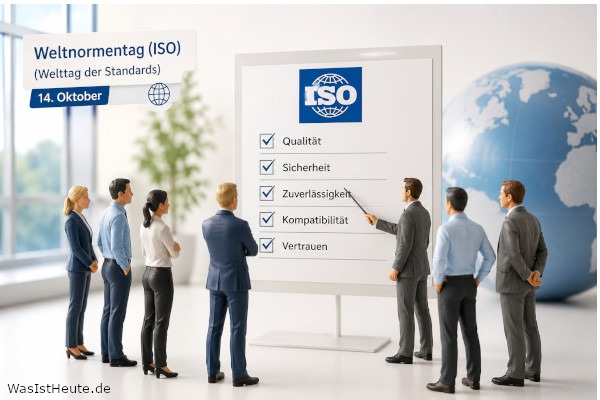 Weltnormentag (ISO) (Welttag der Standards) ist am 14. Oktober: Internationale Regeln für Technik und Alltag