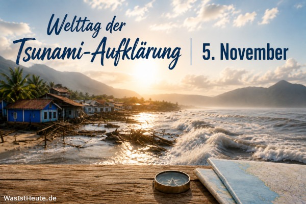 Welttag der Tsunami-Aufklärung ist am 5. November: Schutz vor Flutwellen