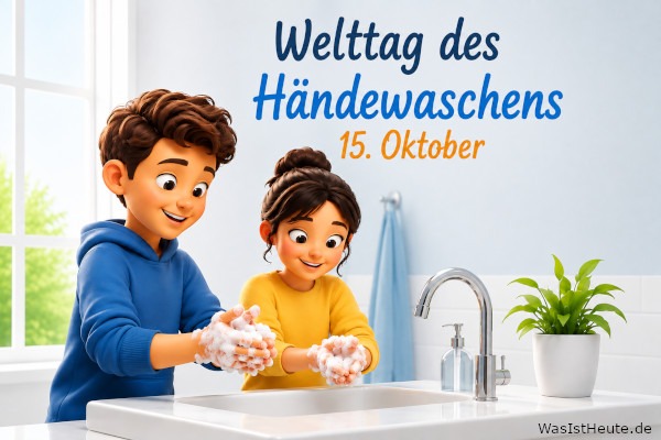 Welttag des Händewaschens ist am 15. Oktober: Saubere Hände senken Krankheitsrisiken