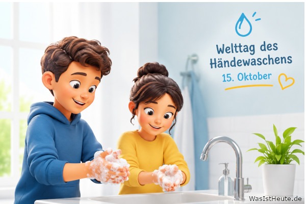Welttag des Händewaschens ist am 15. Oktober: Saubere Hände senken Krankheitsrisiken
