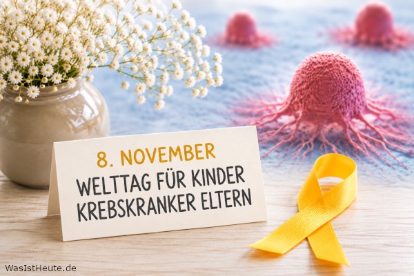 Welttag für Kinder krebskranker Eltern ist am 8. November: Hilfe für betroffene Familien
