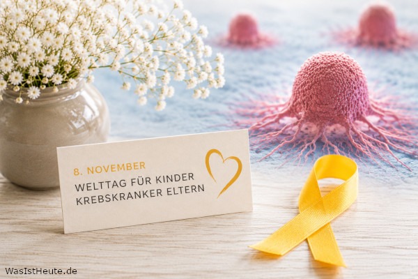 Welttag für Kinder krebskranker Eltern ist am 8. November: Hilfe für betroffene Familien