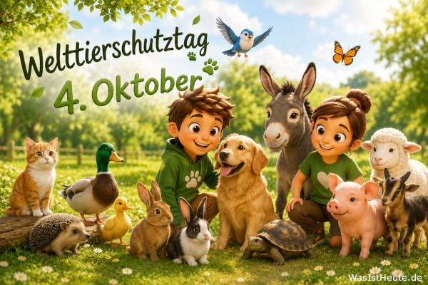 Welttierschutztag ist am 4. Oktober: Einsatz für Tiere weltweit