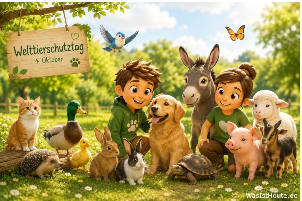 Welttierschutztag ist am 4. Oktober: Einsatz für Tiere weltweit