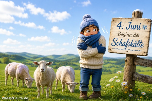 Beginn der Schafskälte ist am 4. Juni: Kühle Tage nach frühsommerlicher Wärme