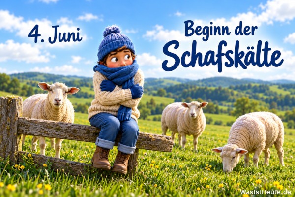 Beginn der Schafskälte ist am 4. Juni: Kühle Tage nach frühsommerlicher Wärme