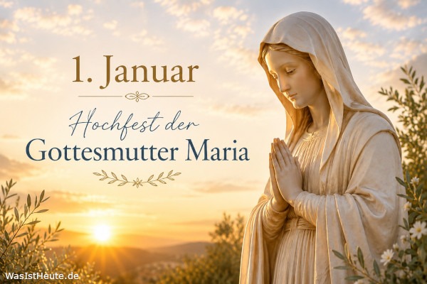 Hochfest der Gottesmutter Maria ist am 1. Januar: Feier der Mutterschaft Mariens im Kirchenjahr