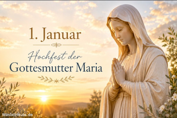 Hochfest der Gottesmutter Maria ist am 1. Januar: Feier der Mutterschaft Mariens im Kirchenjahr