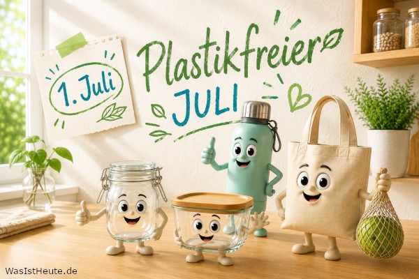 Plastikfreier Juli startet am 1. Juli: Ein Monat mit weniger Plastik