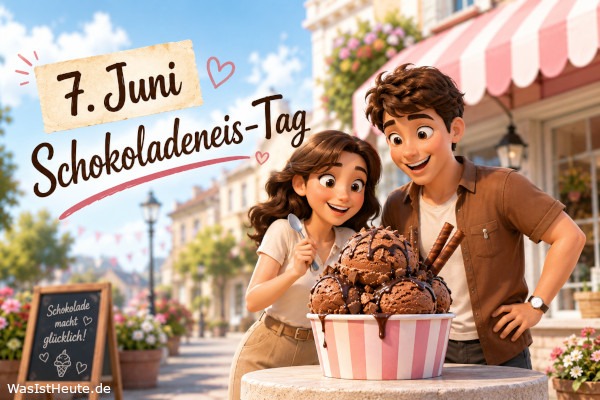 Schokoladeneis-Tag ist am 7. Juni: Beliebte Eissorte mit eigenem Ehrentag