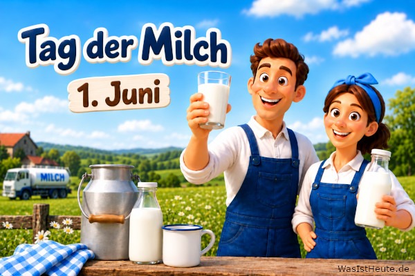 Tag der Milch ist am 1. Juni: Internationaler Ehrentag für Milch und Milcherzeugung