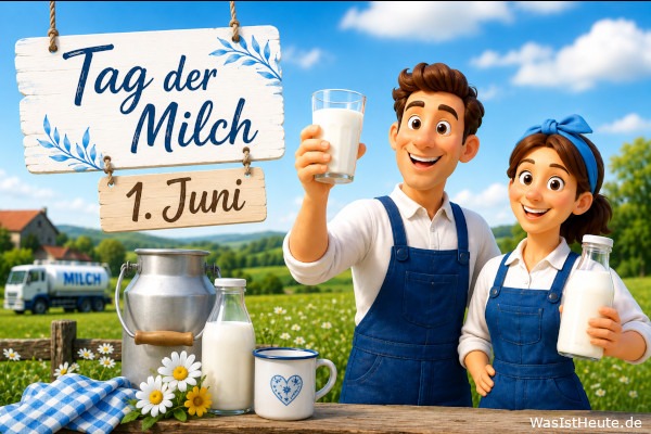 Tag der Milch ist am 1. Juni: Internationaler Ehrentag für Milch und Milcherzeugung