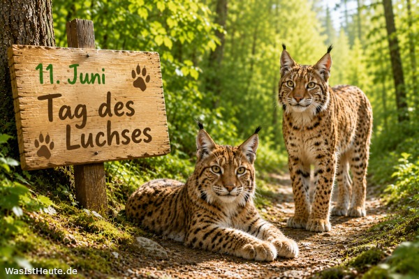 Tag des Luchses ist am 11. Juni: Aufmerksamkeit für Europas scheue Wildkatze