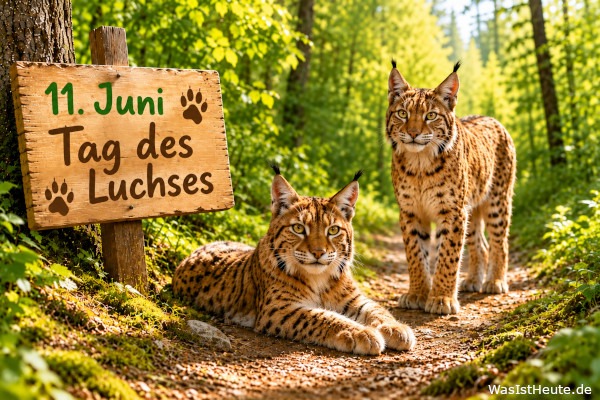 Tag des Luchses ist am 11. Juni: Aufmerksamkeit für Europas scheue Wildkatze
