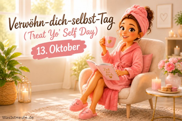 Verwöhn-dich-selbst-Tag (Treat Yo‘ Self Day) ist am 13. Oktober: Zeit für kleine Freuden
