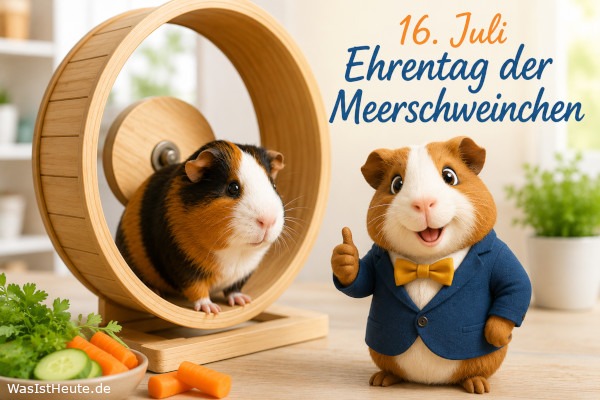 Ehrentag der Meerschweinchen ist am 16. Juli: Kurioser Tag für beliebte Haustiere