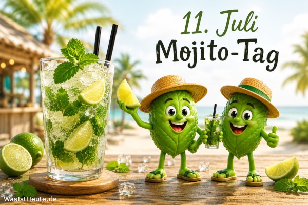 Mojito-Tag ist am 11. Juli: Beliebter Tag rund um den kubanischen Cocktail