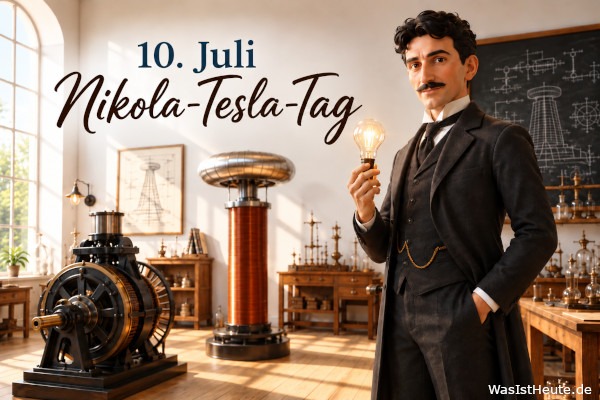 Nikola-Tesla-Tag ist am 10. Juli: Erinnerung an einen außergewöhnlichen Erfinder