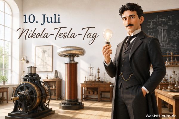 Nikola-Tesla-Tag ist am 10. Juli: Erinnerung an einen außergewöhnlichen Erfinder