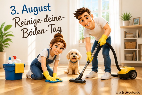Reinige-deine-Böden-Tag ist am 3. August: Saubere Böden als Anlass für mehr Hygiene