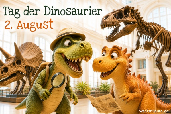 Tag der Dinosaurier ist am 2. August: Faszinierender Gedenktag für die Urzeitwelt