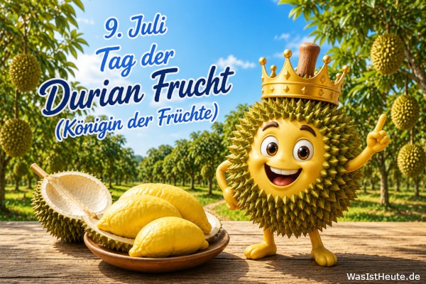 Tag der Durian Frucht (Königin der Früchte) ist am 9. Juli: Die exotische Frucht mit markantem Duft