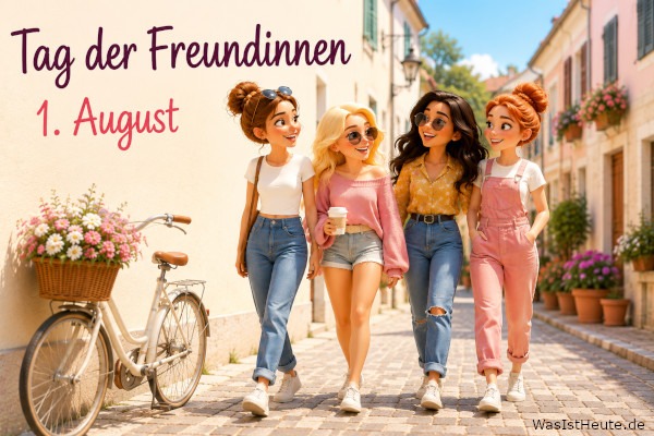Tag der Freundinnen ist am 1. August: Freundschaft und Verbundenheit feiern