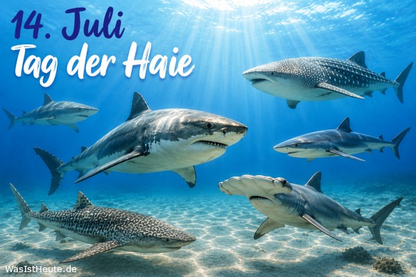 Tag der Haie ist am 14. Juli: Schutz und Wissen über faszinierende Meeresräuber