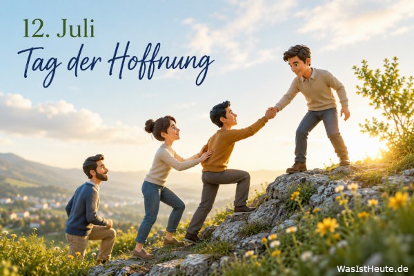 Tag der Hoffnung ist am 12. Juli: Zeichen für Zuversicht und Mitgefühl